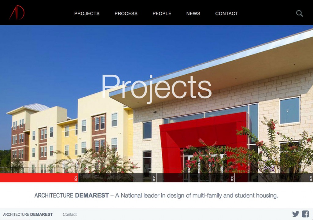 screenshot Architecture Demarest